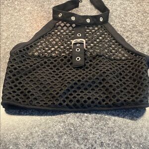 Black Mesh Women's Bag